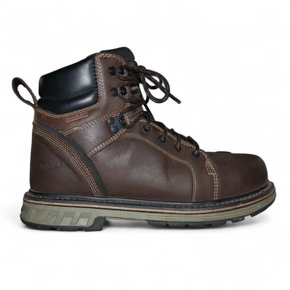 Danner Men's WP ST Work Boots Size 8.5 Leather Steel Yard 6" Steel Safety Toe - Picture 12 of 15